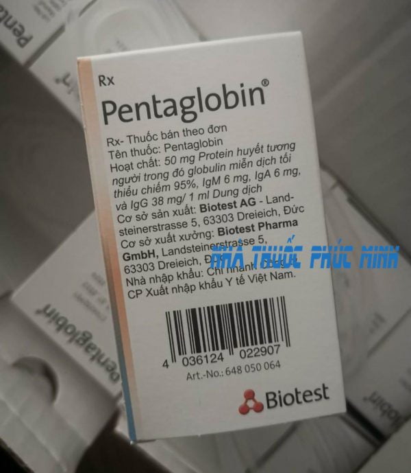 Thuốc Pentaglobin mua ở đâu giá bao nhiêu?