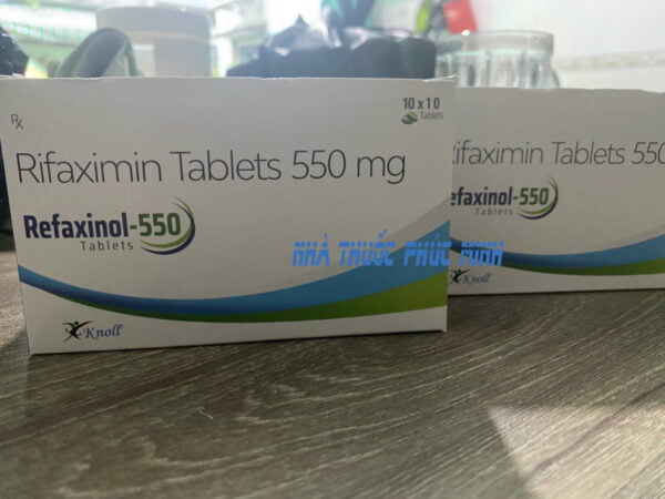Thuốc Refaxinol 550 mua ở đâu giá bao nhiêu?