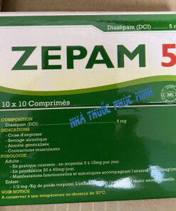 Thuốc Zepam 5 10mg mua ở đâu giá bao nhiêu?
