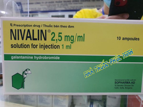 Thuốc tiêm Nivalin mua ở đâu giá bao nhiêu?