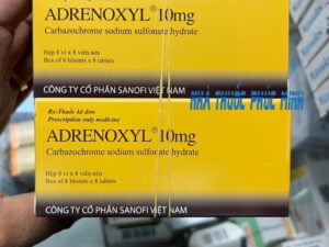 Thuốc Adrenoxyl 10mg mua ở đâu giá bao nhiêu?
