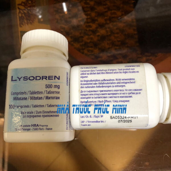 Thuốc Lysodren 500mg mua ở đâu giá bao nhiêu?