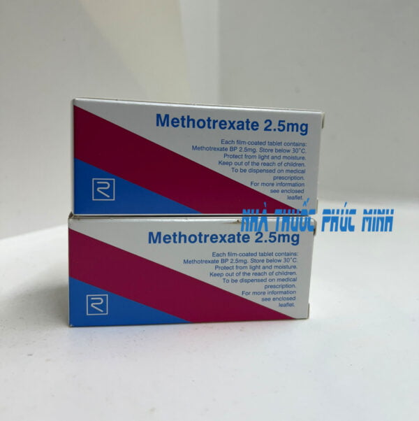 Thuốc Methotrexate 2.5mg Thái giá bao nhiêu?