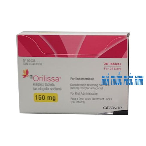 Thuốc Orilissa 150mg mua ở đâu giá bao nhiêu?