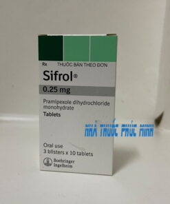 Thuốc Sifrol 0.25mg mua ở đâu giá bao nhiêu?