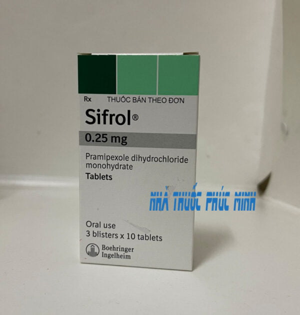 Thuốc Sifrol 0.25mg mua ở đâu giá bao nhiêu?
