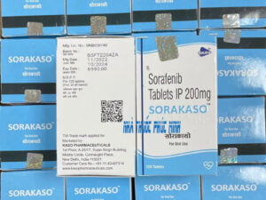 Thuốc Sorakaso 200mg Sorafenib mua ở đâu giá bao nhiêu?