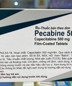 Thuốc Pecabine 500mg Capecitabine mua ở đâu giá bao nhiêu?