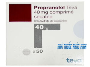 Thuốc Propranolol Teva 50mg mua ở đâu giá bao nhiêu?