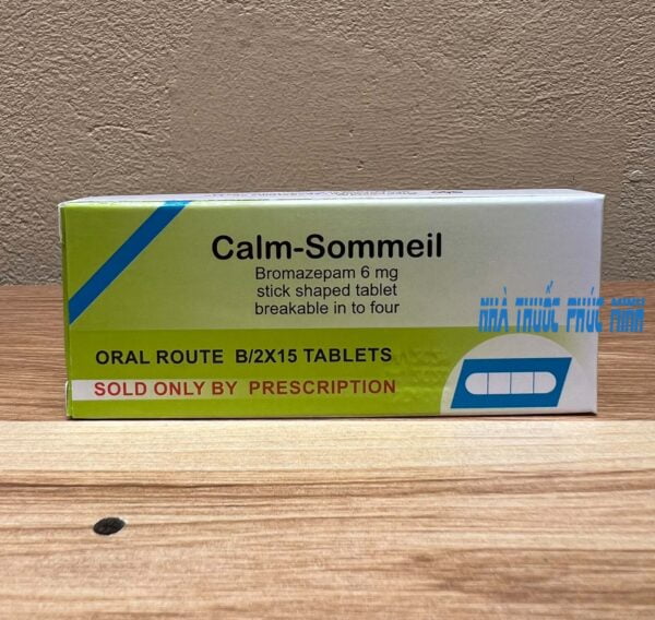 Thuốc Calm Sommeil 6mg Bromazepam giá bao nhiêu?