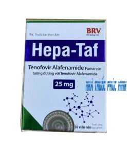 Thuốc Hepa Taf 25mg mua ở đâu giá bao nhiêu?