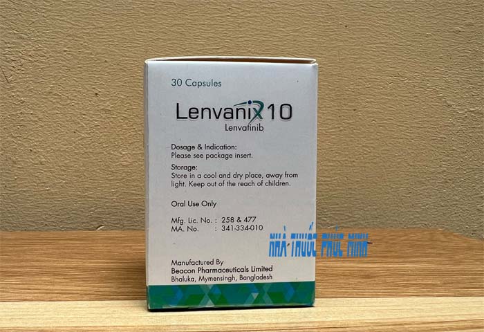 Thuốc Lenvanix 10 mua ở đâu hn hcm uy tín?