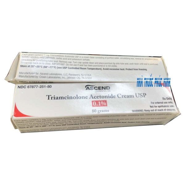 Thuốc bôi Triamcinolone acetonide mua ở đâu giá bao nhiêu?