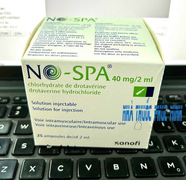 Thuốc tiêm No-Spa 40mg/2ml mua ở đâu giá bao nhiêu?