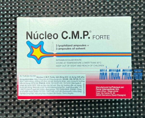 Thuốc Nucleo CMP forte tiêm bổ thần kinh mua ở đâu giá bao nhiêu?