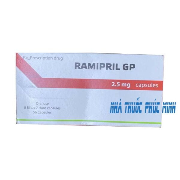 Thuốc Ramipril GP 2.5mg mua ở đâu giá bao nhiêu?