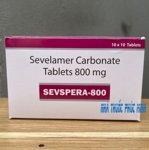 Thuốc Sevspera 800mg Sevelamer giá bao nhiêu?