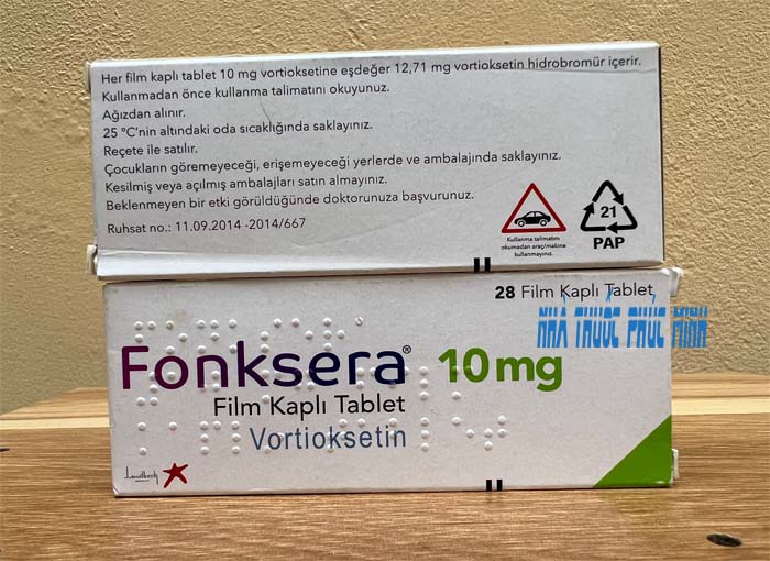 Thuốc Fonksera 10mg Vortioxetine mua ở đâu hn hcm?