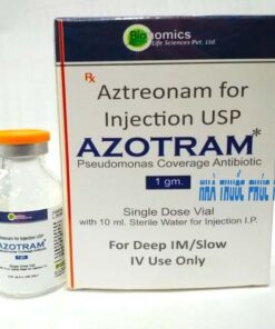 Thuốc Azotram 1mg aztreonam mua ở đâu giá bao nhiêu?