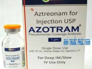 Thuốc Azotram 1mg aztreonam mua ở đâu giá bao nhiêu?