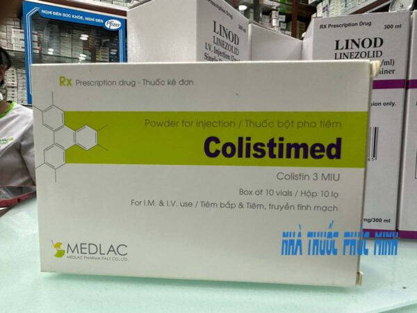 Thuốc Colistimed tiêm Colistin mua ở đâu giá bao nhiêu?