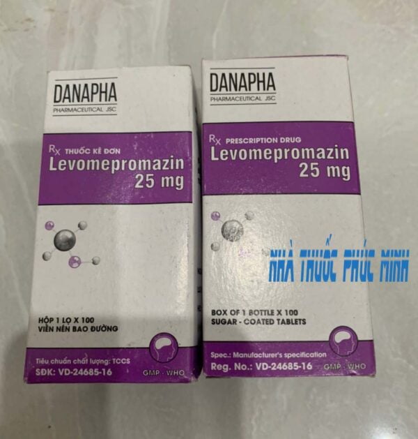 Thuốc Levomepromazin 25mg mua ở đâu giá bao nhiêu?