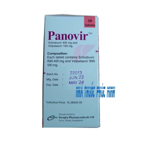 Thuốc Panovir trị viêm gan C mua ở đâu giá bao nhiêu?