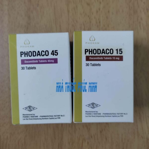 Thuốc Phodaco 15 45mg Dacomitinib mua ở đâu giá bao nhiêu?