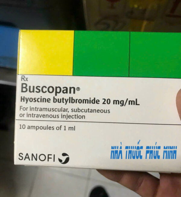 Thuốc tiêm Buscopan mua ở đâu giá bao nhiêu?