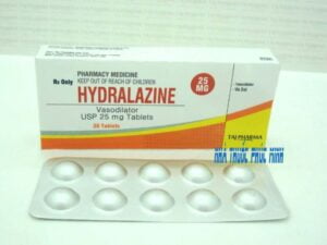 Thuốc Hydralazine 25mg mua ở đâu giá bao nhiêu?