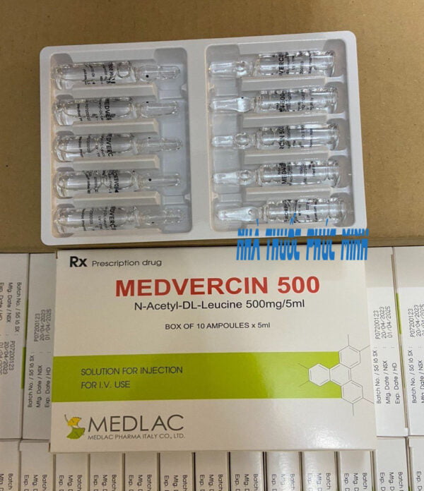 Thuốc tiêm Medvercin mua ở đâu giá bao nhiêu?