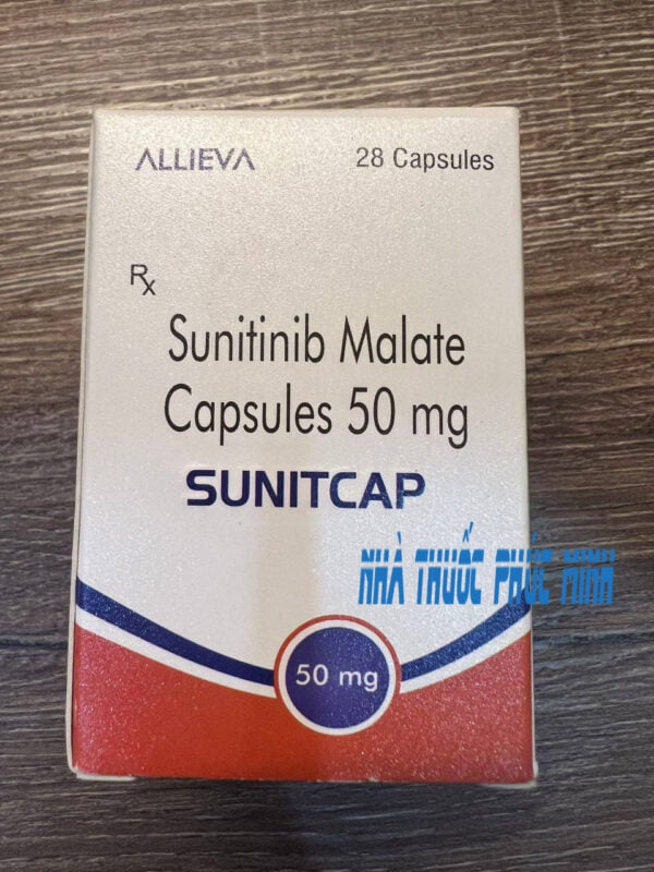 Thuốc Sunitcap 50mg Sunitinib malate mua ở đâu giá bao nhiêu?