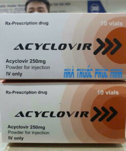Thuốc tiêm Acyclovir mua ở đâu giá bao nhiêu?