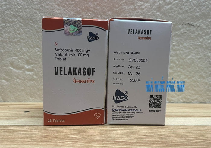 Thuốc viêm gan C Velakasof mua ở đâu hn hcm?