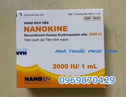 thuốc Nanokine giá bao nhiêu