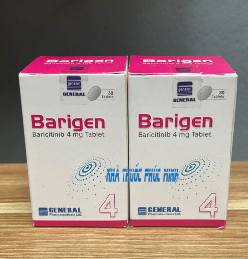 Thuốc Barigen 4mg Baricitinib giá bao nhiêu?