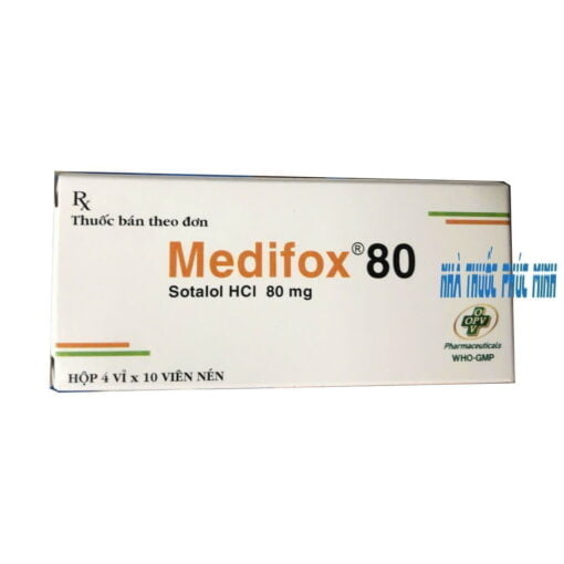 Thuốc Medifox 80 mua ở đâu giá bao nhiêu?
