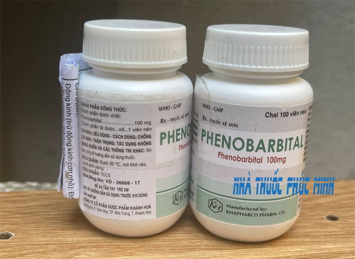 Thuốc Phenobarbital 100mg chai 100 viên giá bao nhiêu?