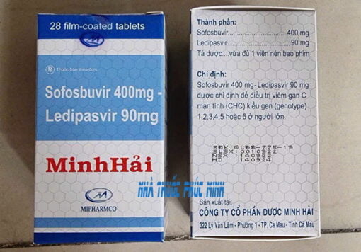 Thuốc Sofosbuvir Ledipasvir mua ở đâu giá bao nhiêu?