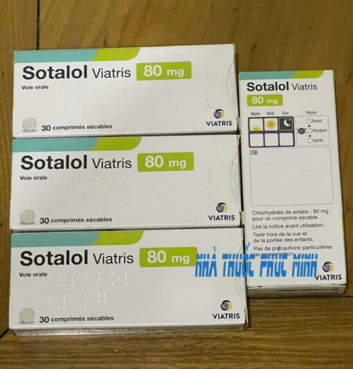 Thuốc Sotalol viatris 80mg mua ở đâu giá bao nhiêu?