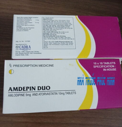 Thuốc amdepin Duo mua ở đâu giá bao nhiêu?