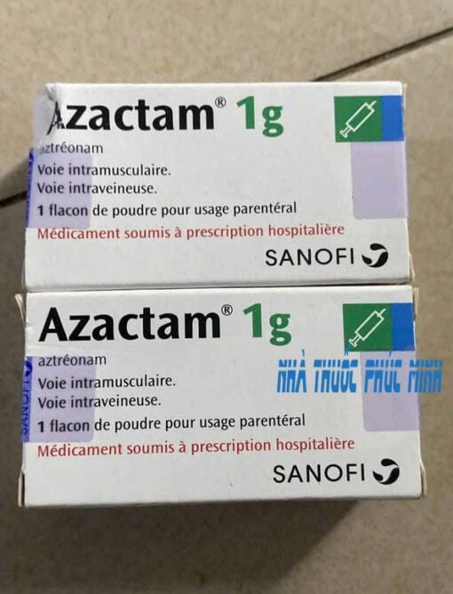 Thuốc Azactam 1g mua ở đâu giá bao nhiêu?