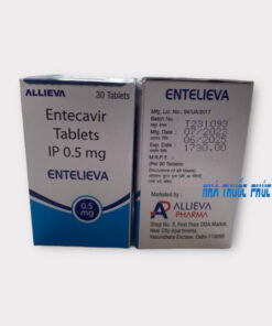 thuốc Entelieva 0.5mg mua ở đâu giá bao nhiêu?